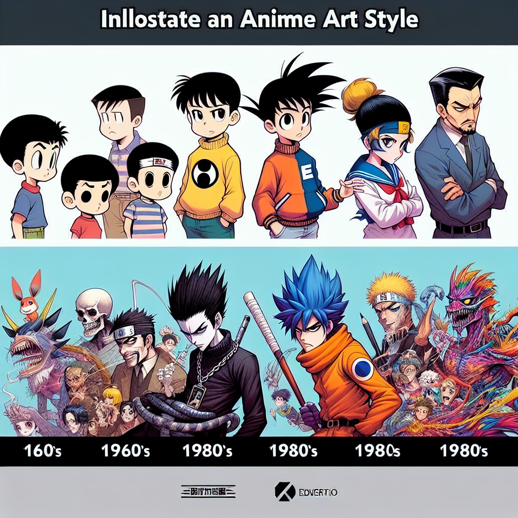 Changes in Anime Art Styles Over the Years