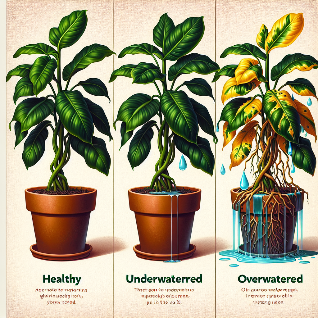 This image provides a visual representation of the factors that affect the watering frequency of your Philodendron. It highlights the importance of light, temperature and humidity, pot size and type, and soil type in determining how often you should water your plant.