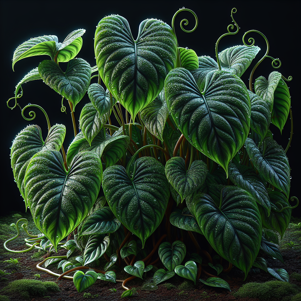 Philodendrons are popular houseplants known for their lush, tropical foliage. A healthy Philodendron typically has vibrant green leaves, a strong stem, and a robust root system. It's a sign of good health when the plant is producing new growth.